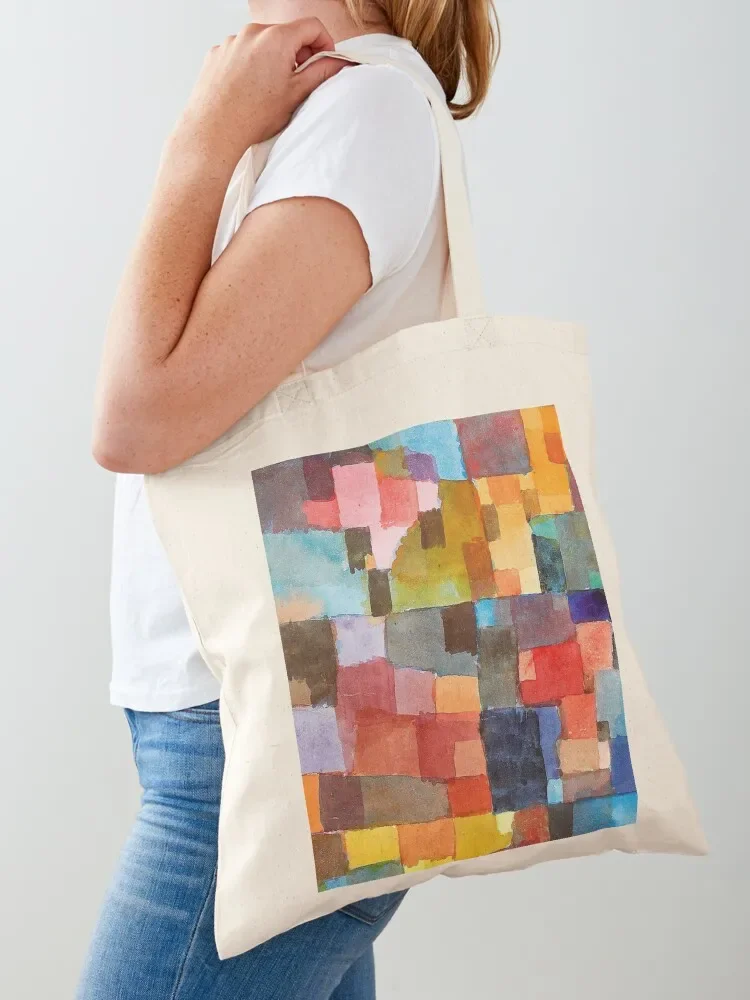 Paul klee abstract art Tote Bag shopping cart bags shopper bag women shoping bag