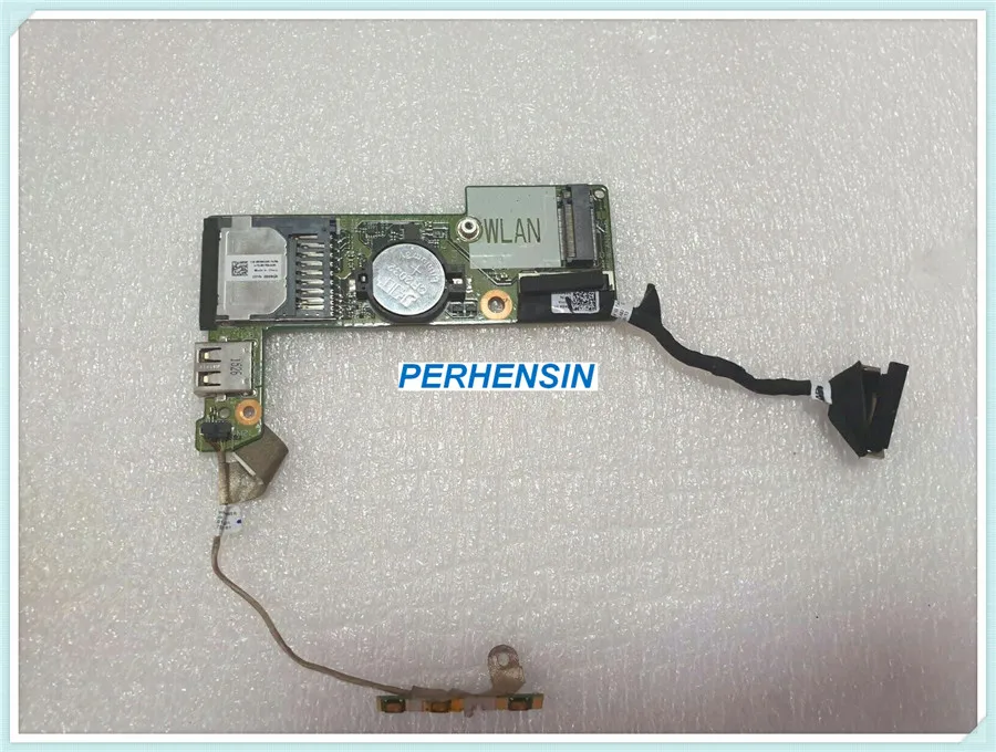 Usado for Dell Inspiron 13 7347 7348 USB การ์ดรีดเดอร์ SD IO BOARD 1K9VM 784Y1 R6NGM