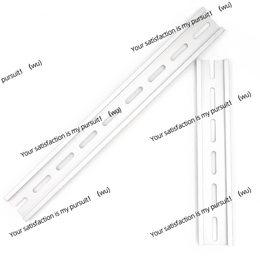 For Din Rail Receptacle Terminal Block 35mm x 7.5mm Premium Aluminum NS35 C45/DZ47 Industrial Electrical Connectors