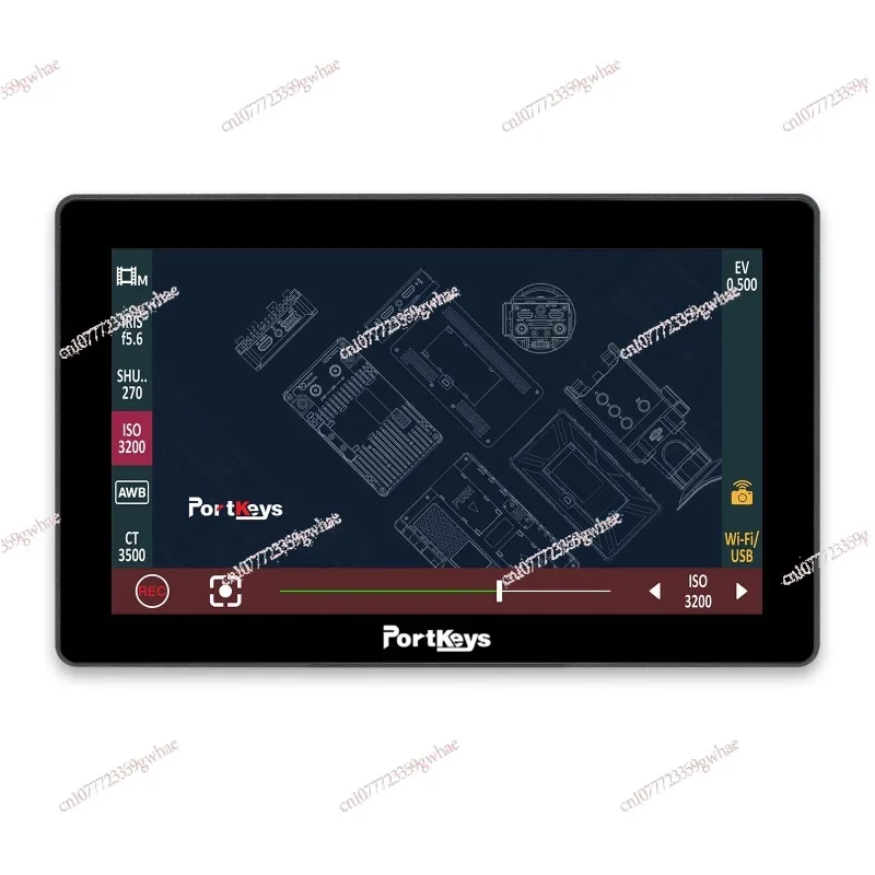 

5.5 inch highlight 2200nit touch monitor 4K HDMI screen wide color gamut can control camera LH5P second generation FX3/A7M4