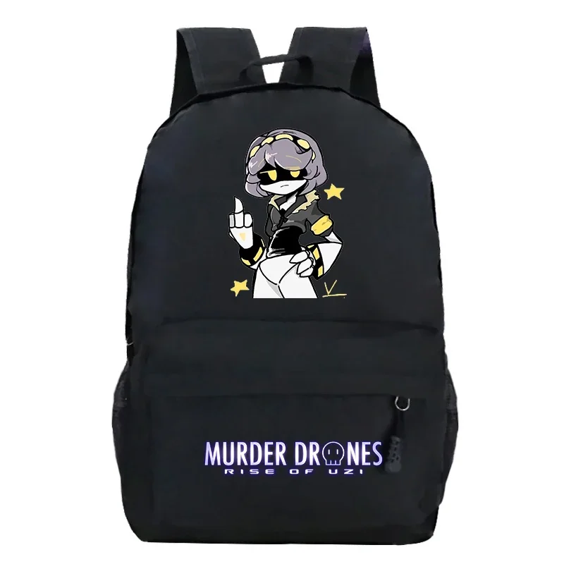 Anime N Murder Drones Printed Backpack Students Back to School Backpack Game Fans Gifts School Bags Boys Girls Travel Backpack