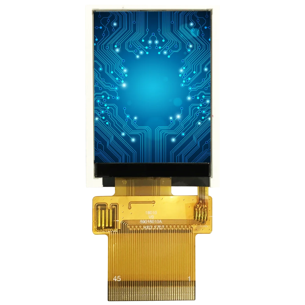 1.8inch LCD resolution 240X320 high brightness 550cd with all viewing angle ST7789 controller MCU/SPI/RGB interface TFT display