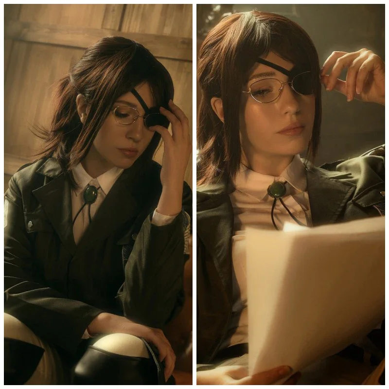 2025 أنيمي AOT تأثيري ليفي كوستوم Shingeki جين كيوجين الكشافة Legioen Soldaat Jas خندق سترة موحدة ملابس الهالوين