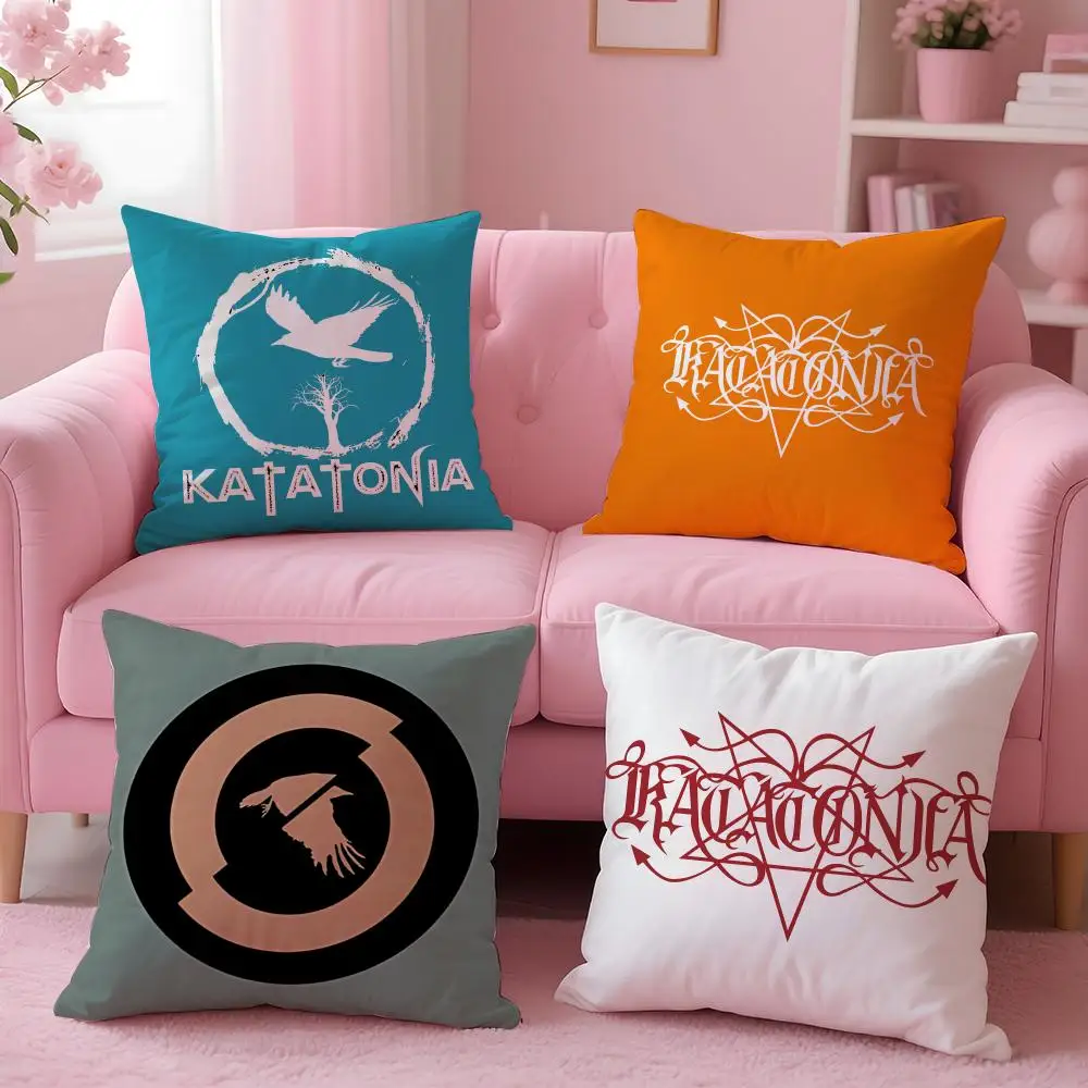 metal Katatonia Cushion Cover Cushion Cover Set 4Pcs 50x50 45x45 40x40 Pillowcase Decorative Sofa Home Decor