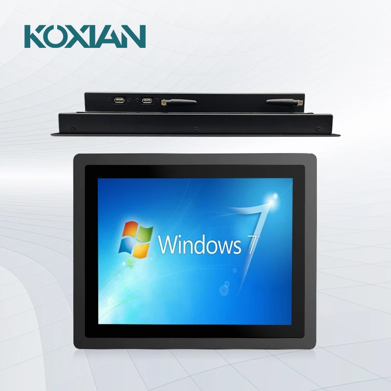 15,6 Polegadas 6a Geração I5 Display de Toque Industrial PC Instalação Incorporada Tablet Industrial Win10 RAM 4GB 128G SSD