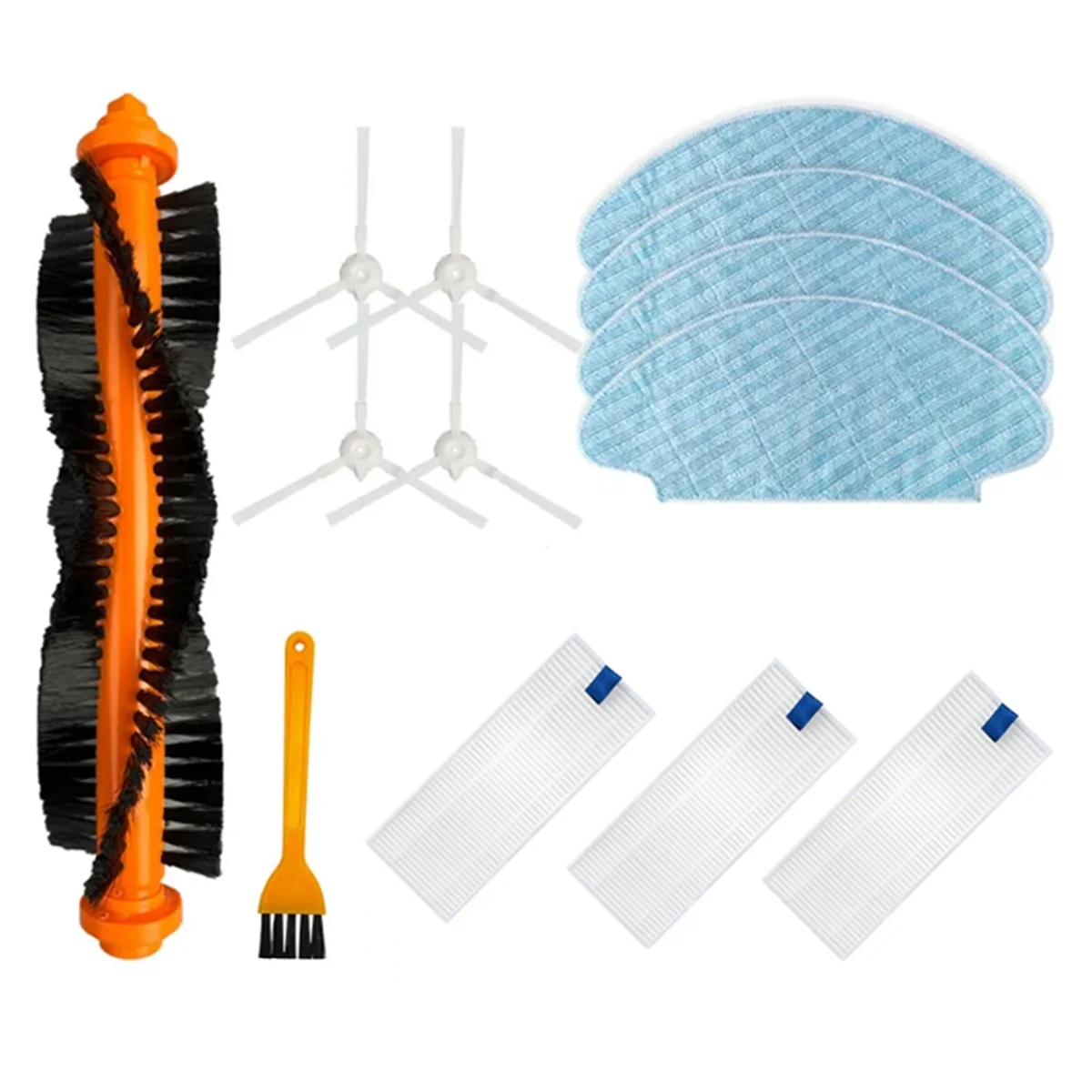 Популярная ткань для швабры с фильтром основной боковой щетки для Tefal Rowenta Explorer 20, 40, 50 75 RG7687/RR7687WH Serie Force Sweep X3, пылесос