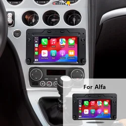 CHSTEK Car Radio Carplay For Alfa Romeo 159 939 Brera Spider Sportwagon 2005-2011 Android 13 Navigation Bluetooth WIFI 4G Stereo