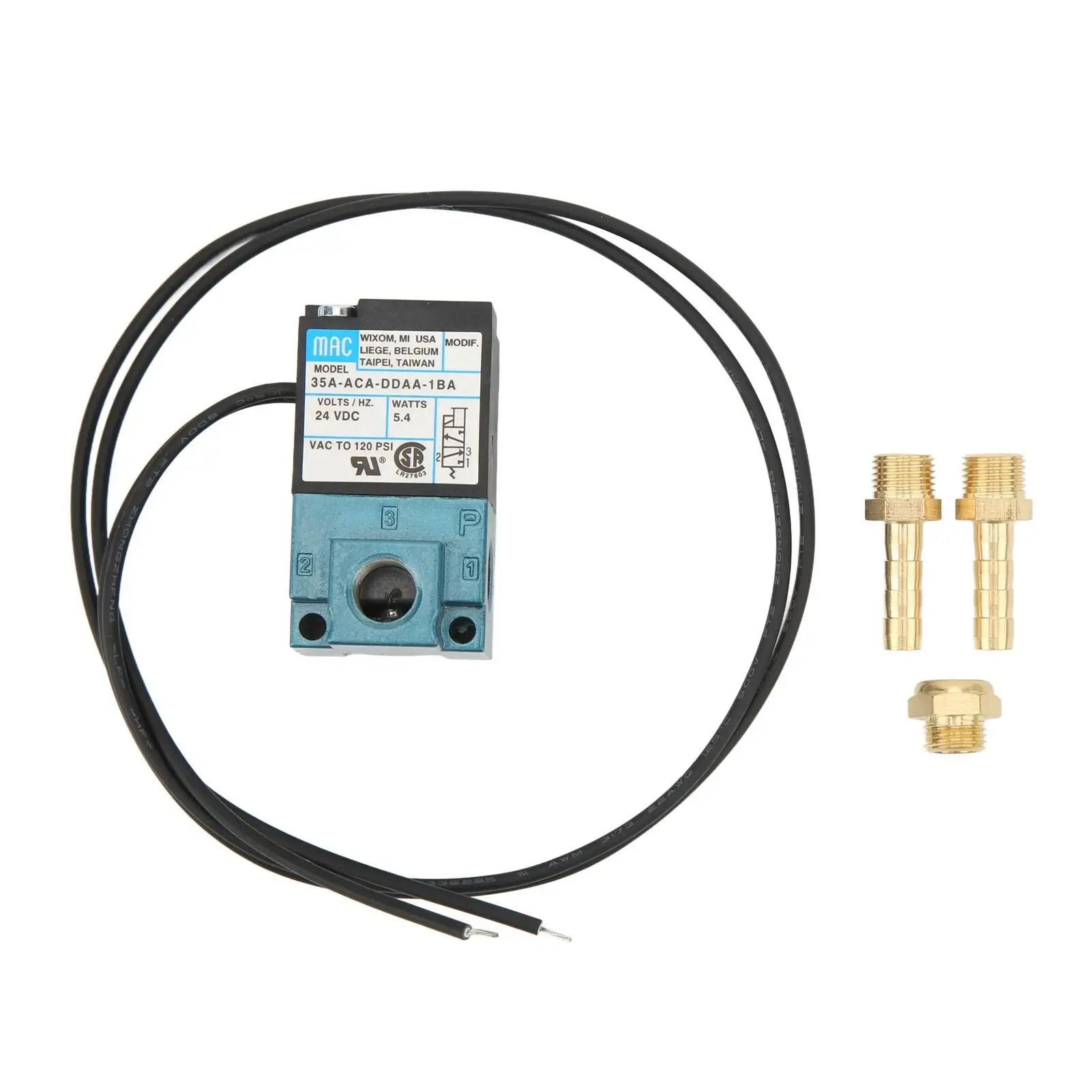 

Boost Control Solenoid Valve 5.4W 3 Port Boost Valve 35A ACA DDAA 1BA High Sensitivity for vehicle
