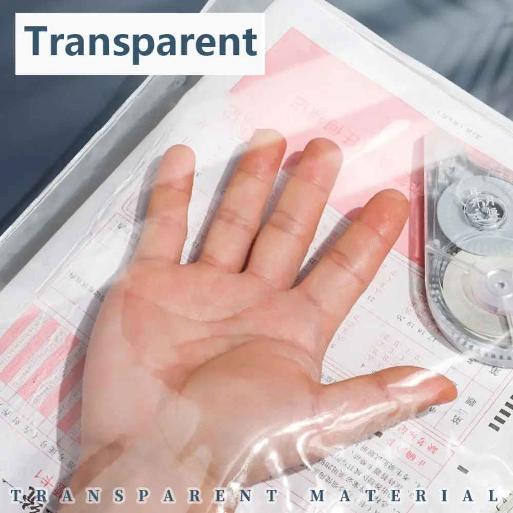 متعددة الوظائف ذات سعة كبيرة حمل حقيبة مدرسية شفافة المحمولة حقيبة تعليمية امتحان حقيبة فنية محددة الطلاب