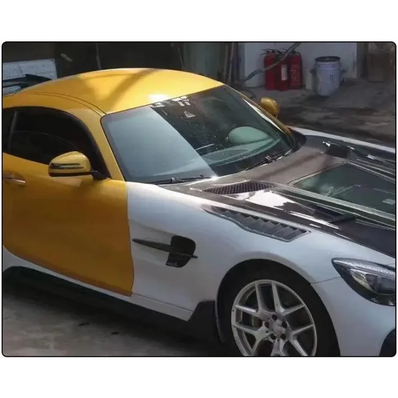 لوح أوراق من ألياف الكربون عالي الجودة بفتحة مفتوحة 2016+ لـ GT ببابين معدلة PRO #6