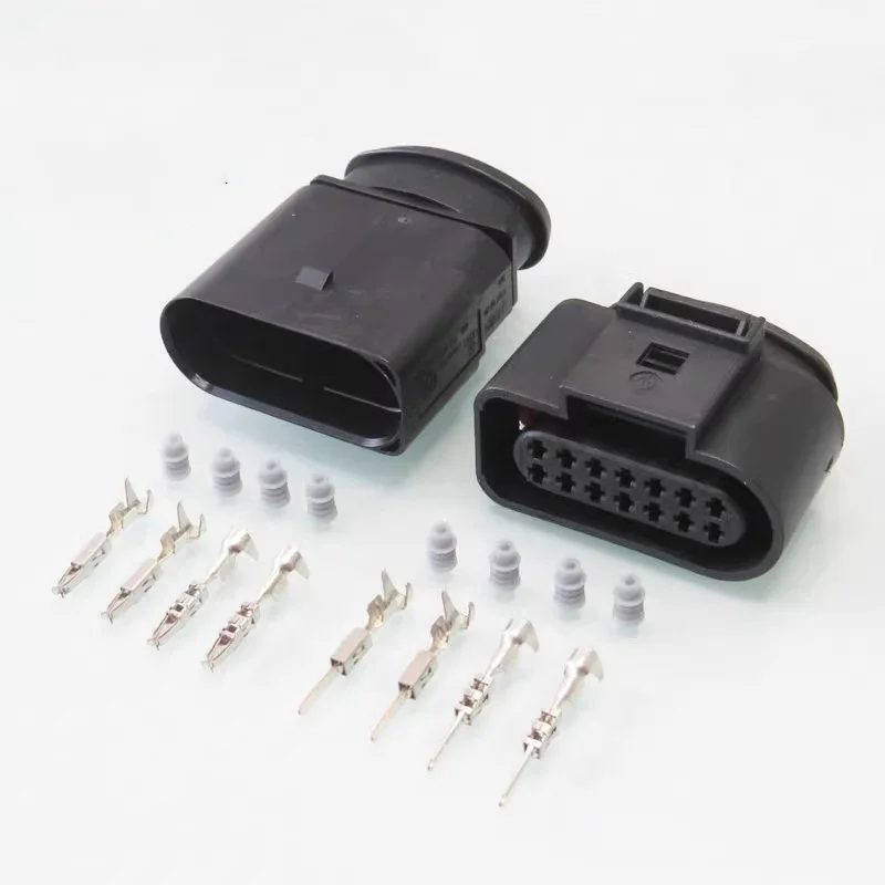 

1-20 Sets 14 Pin Auto 09G Gearbox Cable Socket 6X0 973 817 6X0 973 717 Waterproof Connector For VW Audi 6X0973817 6X0973717