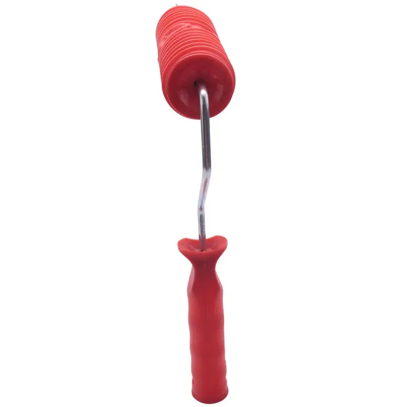 A69e2pcs 7 Inch Empaistic Pattern Roller Painter +4 PCS Wood Graining Painting Tool,Art Wallpaper Imitation Wood Grain Tool