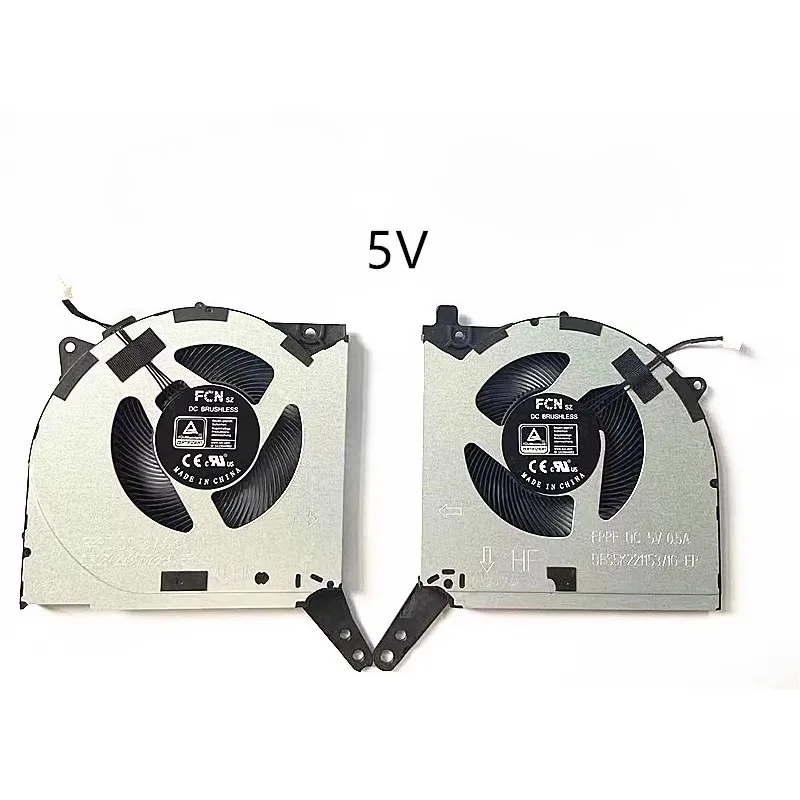 Original NEW CPU GPU Fan 5V for LENOVO Y7000P R7000 Legion 5 15IAH7H 2022 Year  IAH7 ARH7
