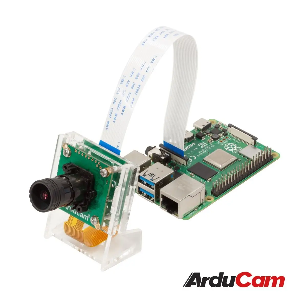 Arducam für Raspberry Pi Ultra Niedrigen Licht Kamera, 1080P HD Weitwinkel Pivariety Kamera Modul Basierend auf 1/2,8 Zoll 2MP STARVIS Sens