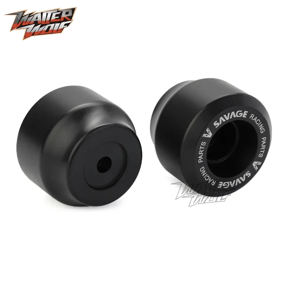 FZ1 FZ6 FZ8 Front Axle Wheel Sliders For Yamaha XJR1200 XJR1300 TDM900 MT-03 XT1200Z Super Tenere 1200 FZS 600 1000 N/S Fazer