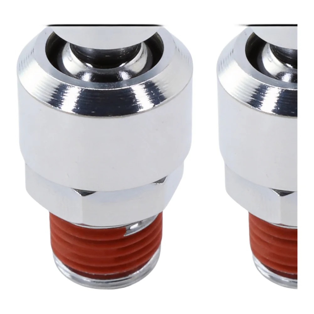 2PCS 1/4 inch industrial grade quick connector 20PM for air systems with compatibility across multiple pneumatic tool brands
