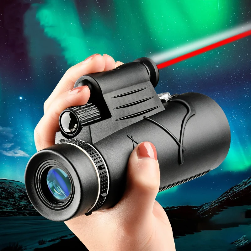 50x60 Powerful Zoom HD Bak4 Portable Powerful Binoculars Long Range Professional Telescope Monocular for Hunting Camping Hiking