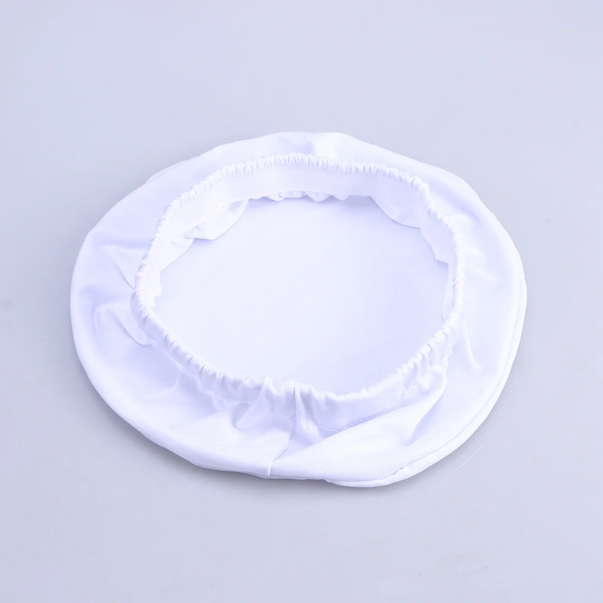 

Bar Stool Cover Round Waterproof Seat Protector Anti-Slip Elastic Chair Covers for Bar Stretch Cushion Slipcover White