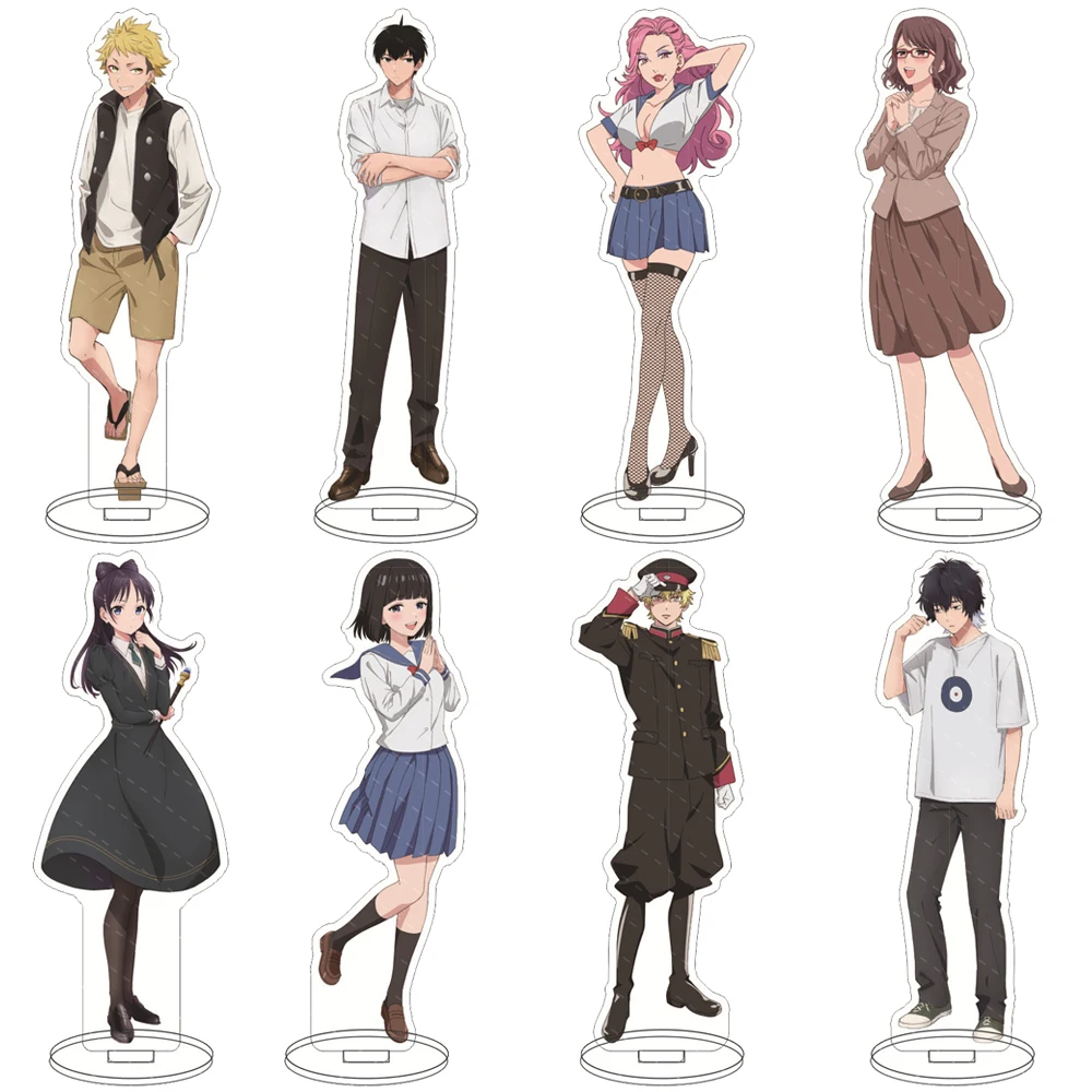 Аниме часы-ведьма, акриловая подставка, модель, фигурки, Нико Вакацуки Морихито Отаги Кыго Магами, модель для косплея, декор для стола, реквизит, подарки