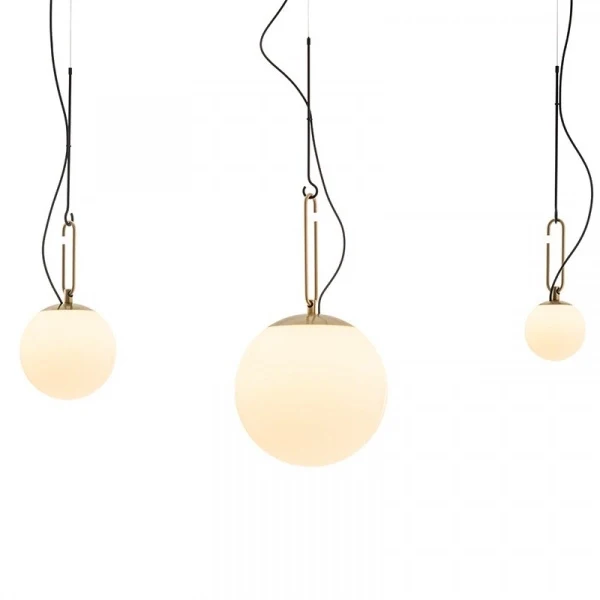 

AiPatTe Minimalist Nordic Pendant Light Dimmable Luster Magic Bean Glass Chandelier New Simple Design Ceiling Lamp for Restauran