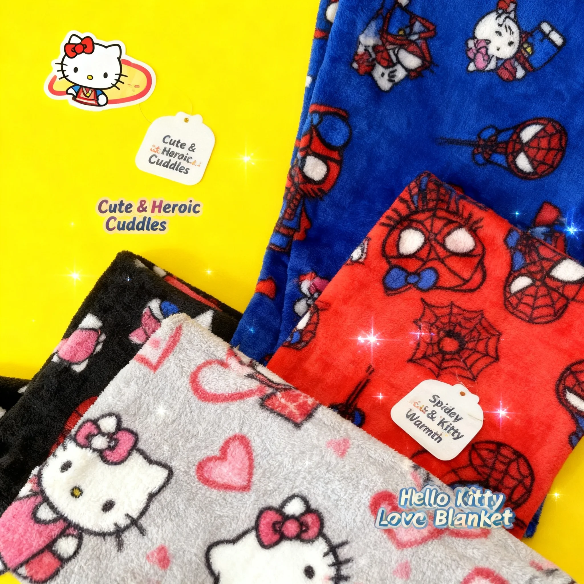 

2026 Hot Marvel Spider Man Anime KT Cat Pajama Pants Cartoon Couple Home Wear Leisure Clothing Gifts Home Trousers Pajama Pants