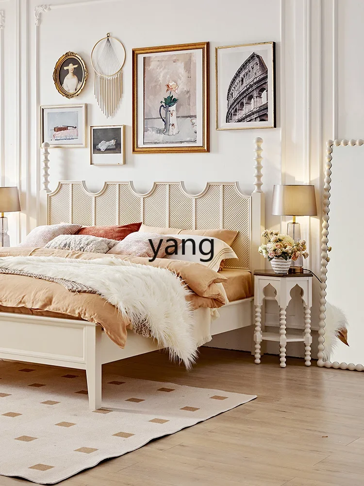 CX Solid Wood Bedside Cabinet Bedroom Side Table Hollow Hexagonal Table Simple Living Room Storage