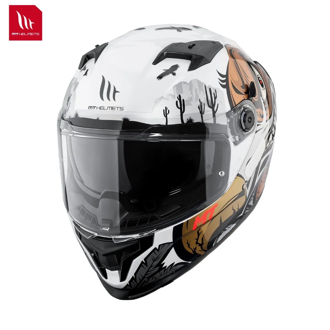 New Motorcycle Helmet Sharp 5 Stars Racing Mt Spain Braker Sv Motocross Full Face Helmets Dual Visors Quick-Release M-3Xl