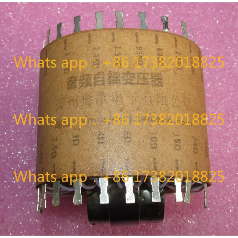Amorphous wide-frequency response autotransformer, 600Ω:15K, 5 times step-up transformer, 24-speed volume transformer