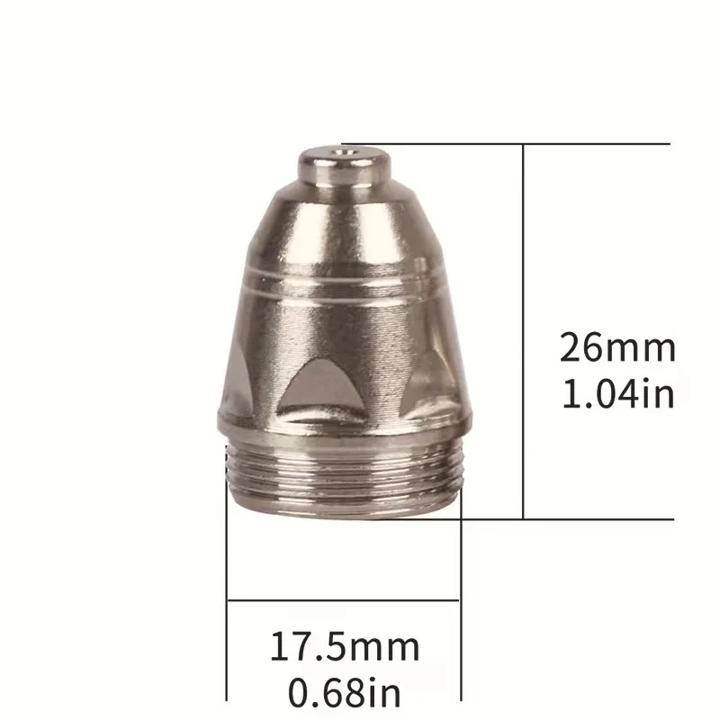 P80 plasma cutting gun nozzle LGK100 electrode cutting nozzle 1.5 P80 plasma cutting gun nozzle 110PCS
