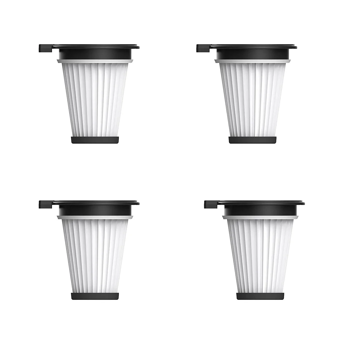 Filtro Hepa de repuesto de 4 Uds apto para accesorios de aspiradoras inalámbricas