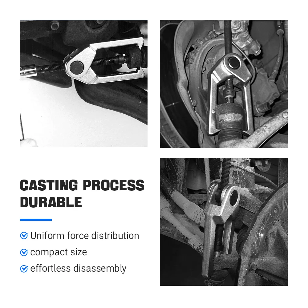 Multifunctional 2-Jaw Bearing Puller Alloy Steel Construction For Motorbike/Car/SUV Wheel Hub  Removal & Pitman Arm Disassembly