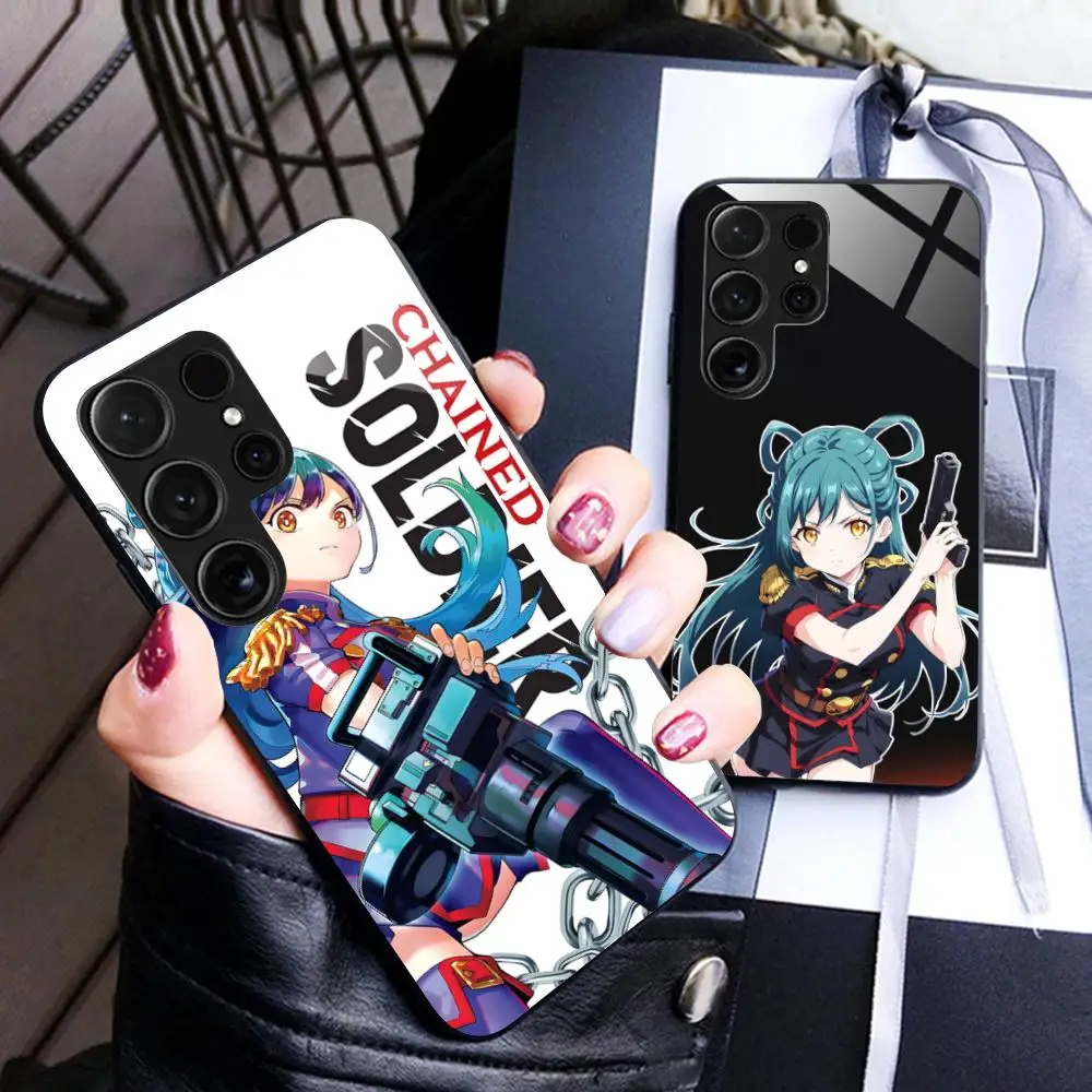 Mato seihei no slave Himari Glass Mobile Phone Case for Samsung Galaxy A56 55 54 53 52 51 36 35 34 23 16 15 5G Colorful Cover