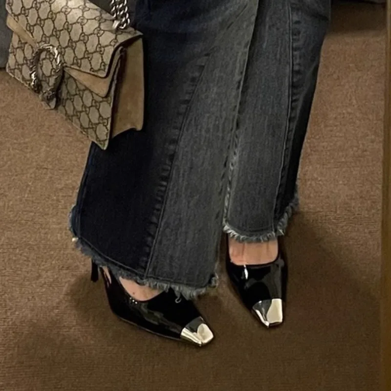 

Luxury Women's Sandals Summer Comfortable High Heels Designer Shoes for Women Fashion Banquet Wedding Shoes New Zapatos De Mujer
