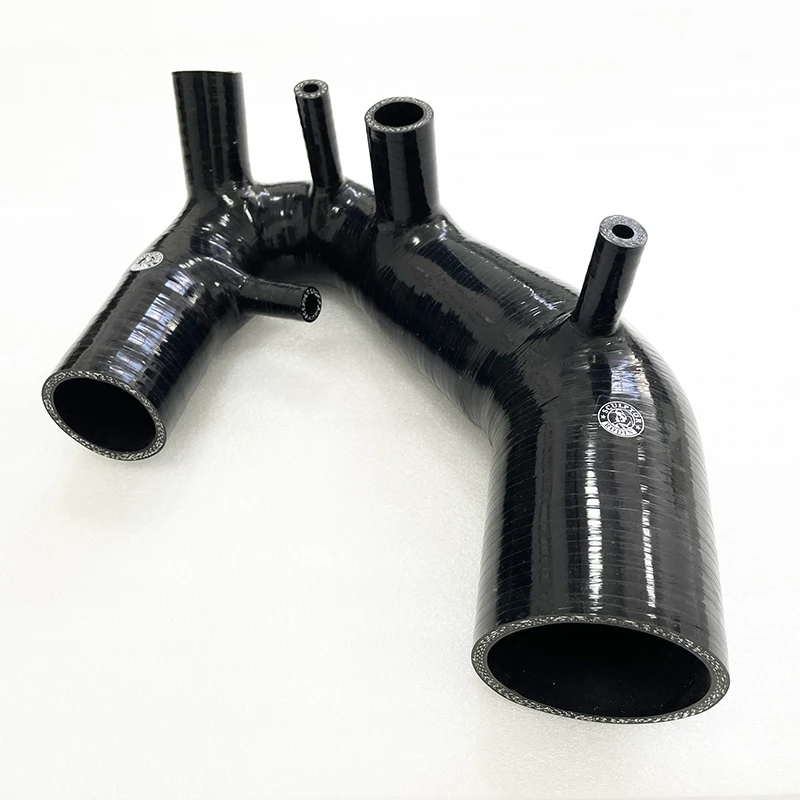 مدخل هواء خرطوم عدة توربو سيليكون التعريفي لأودي A4 كواترو باسات B6 1.8T 2001-2006 #3