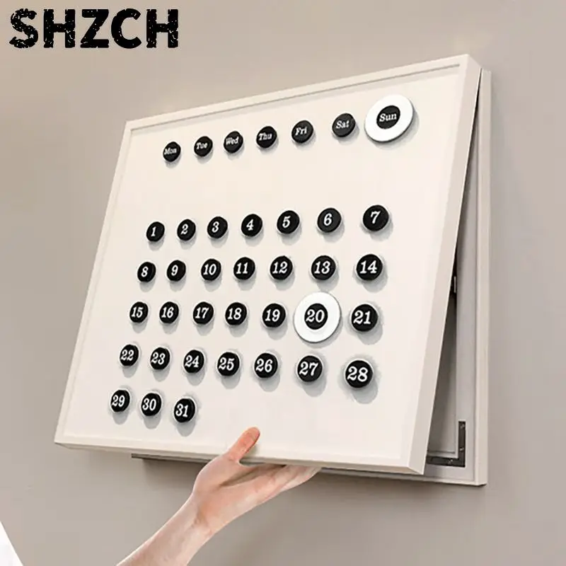 Magnetic DIY Whiteboard Decorative Painting for Electric Meter Box - No Drilling Required, Hide Unsightly Circuit Breakers & Dis