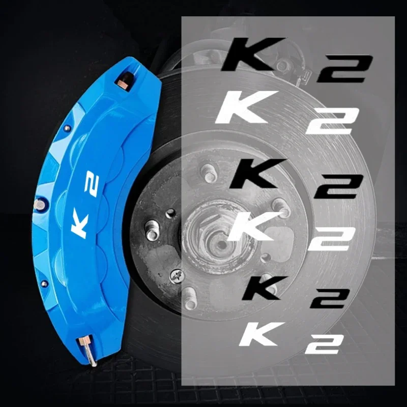 Car Caliper Refitted Decals for Kia K2 MOHAVE Morning NIRO PICANTO RIO SEDONA Tire Decorative Stickers Auto Window Decor Styling