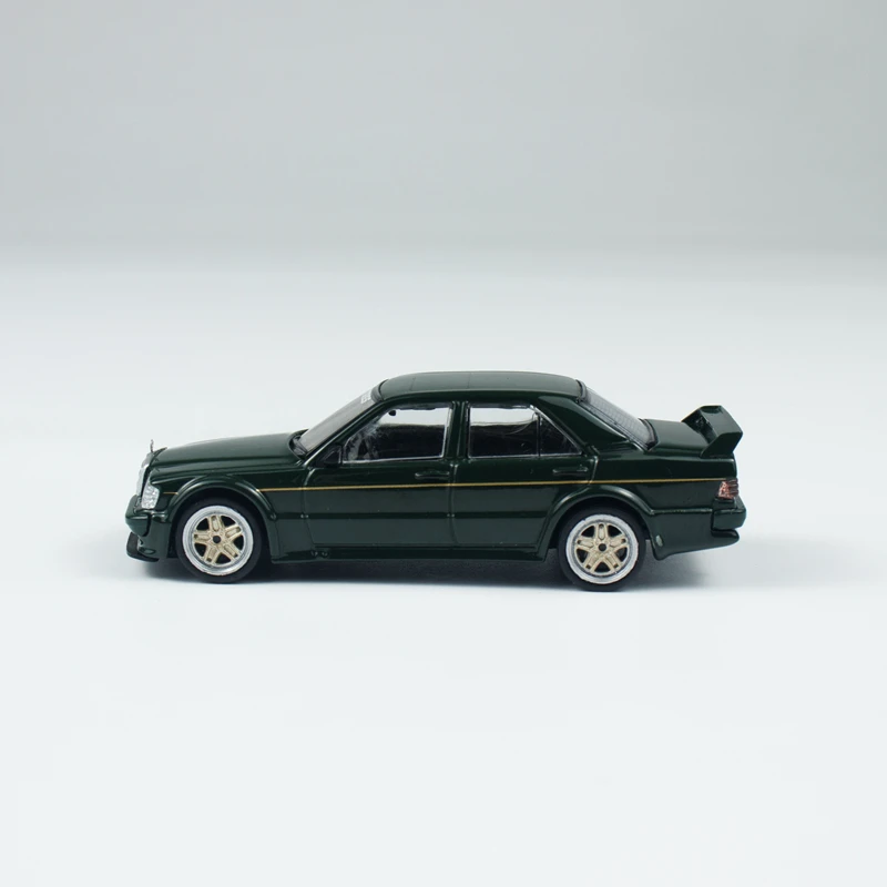 Tarmac Works 1/64 Benz 190 E 2.5 16 EVO 1 إطارات تويو لعبة معدنيّة لسيارة دييكاست نموذج معدني هدايا