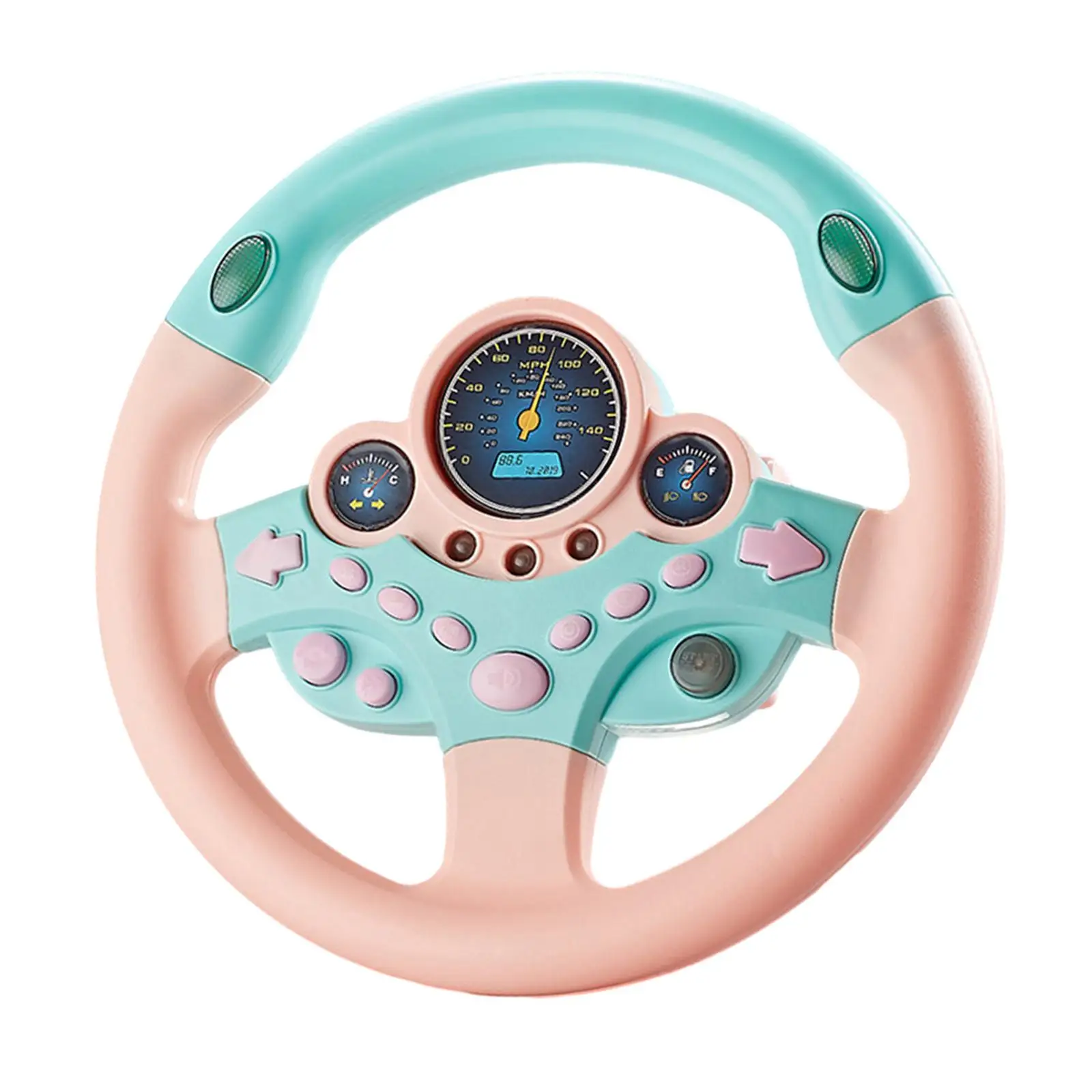 Simulation Steering Wheel Toy Kids Electric Wheel Toy for Children Gifts