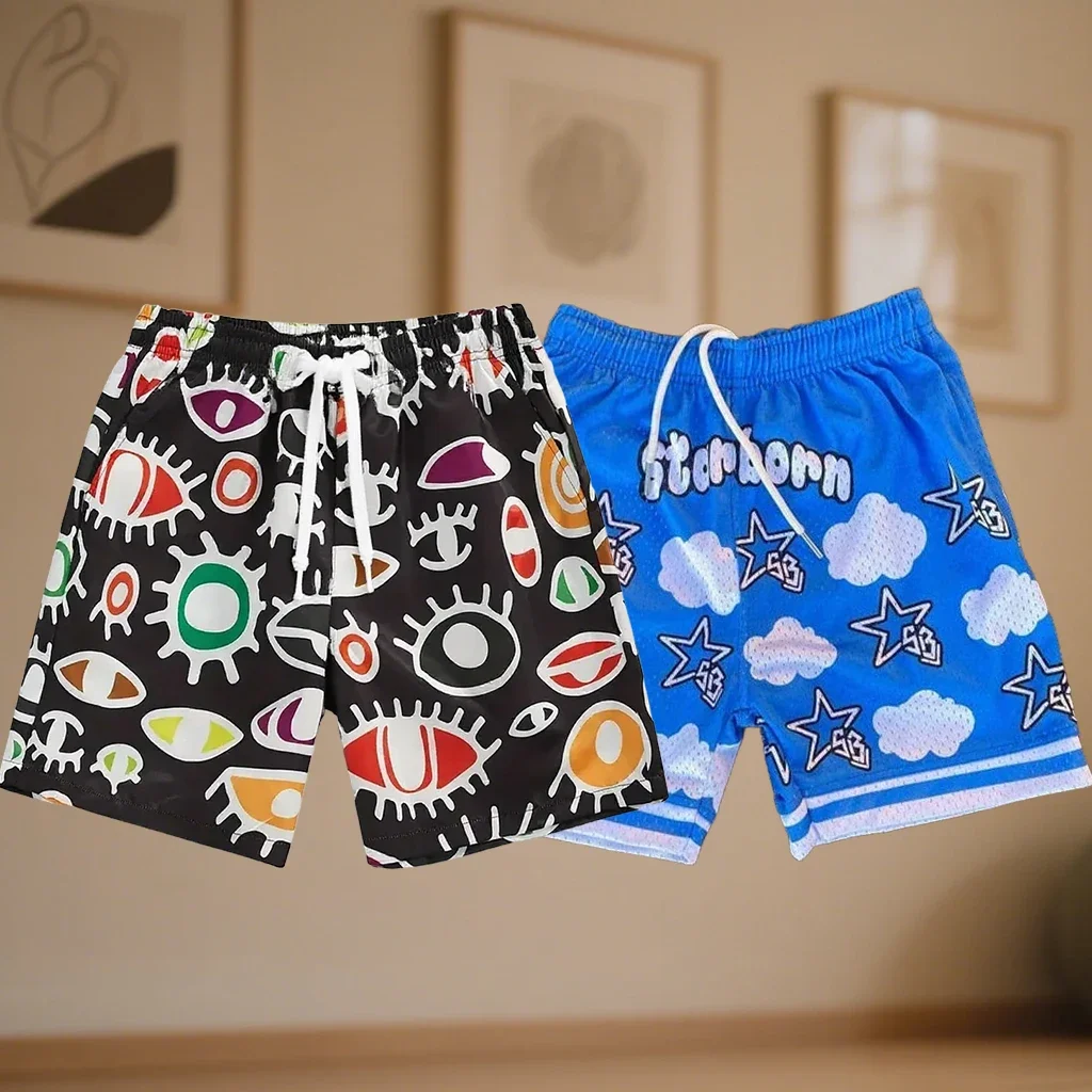 

Новые мужские шорты с 3D принтом в стиле аниме для отдыха и фитнеса, спортивные шорты для отдыха на открытом воздухе, быстросохнущие дышащие сетчатые мотоциклетные шорты