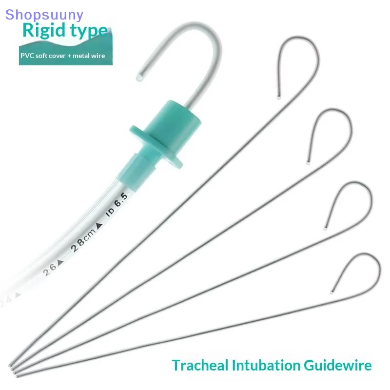 [SU]Sterile Endotracheal Intubation Guide Wire Disposable Iron Core Plastic Aluminum Wire Aluminum Rod Fr6 Fr8 Fr10 Fr12[SU]
