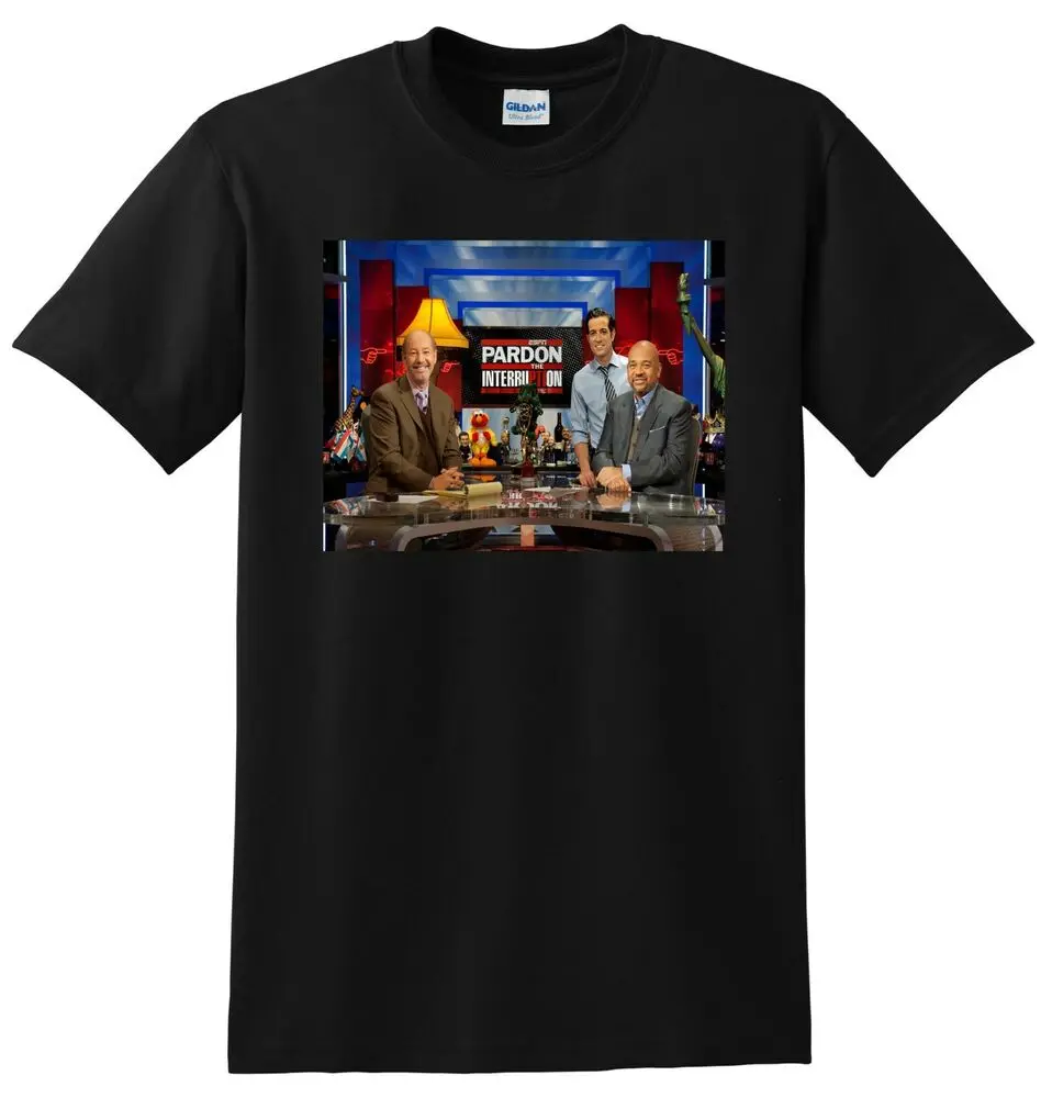 PARDON THE INTERRUPTION T SHIRT Pti Espn Sportscenter SMALL MEDIUM LARGE XL Unisex T-shirts For Man Woman Short