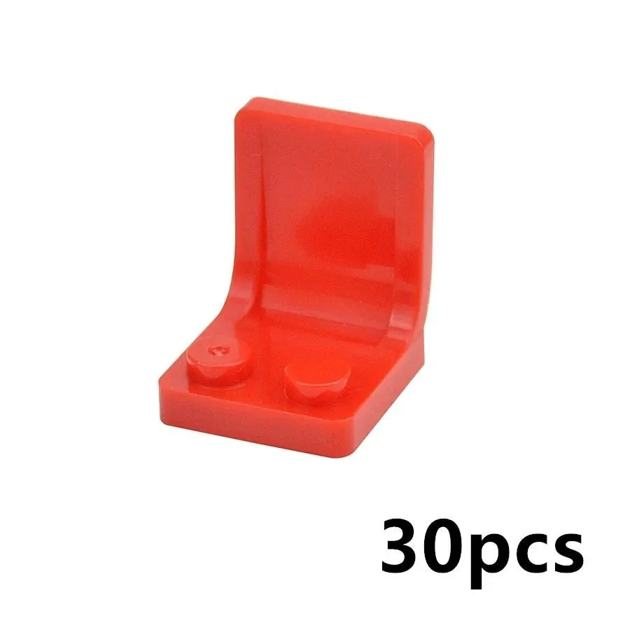 30 stks MOC Onderdelen 2x2 Gebruiksvoorwerp Zetel Stoel Compatibel 4079 Figuren Bricks DIY Assmble Bouwstenen Deeltje Kid Gift