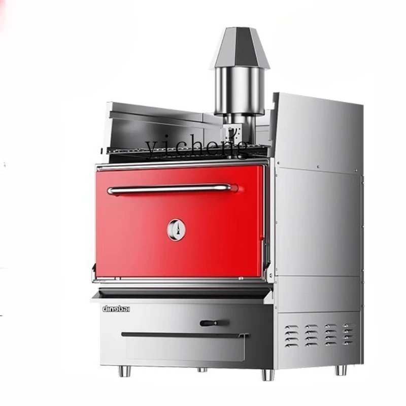 Komercyjny wielofunkcyjny piec elektryczny na węgiel drzewny do pieczenia wołowiny TQH, specjalny piec do mięsa do hotelu, burgerii.