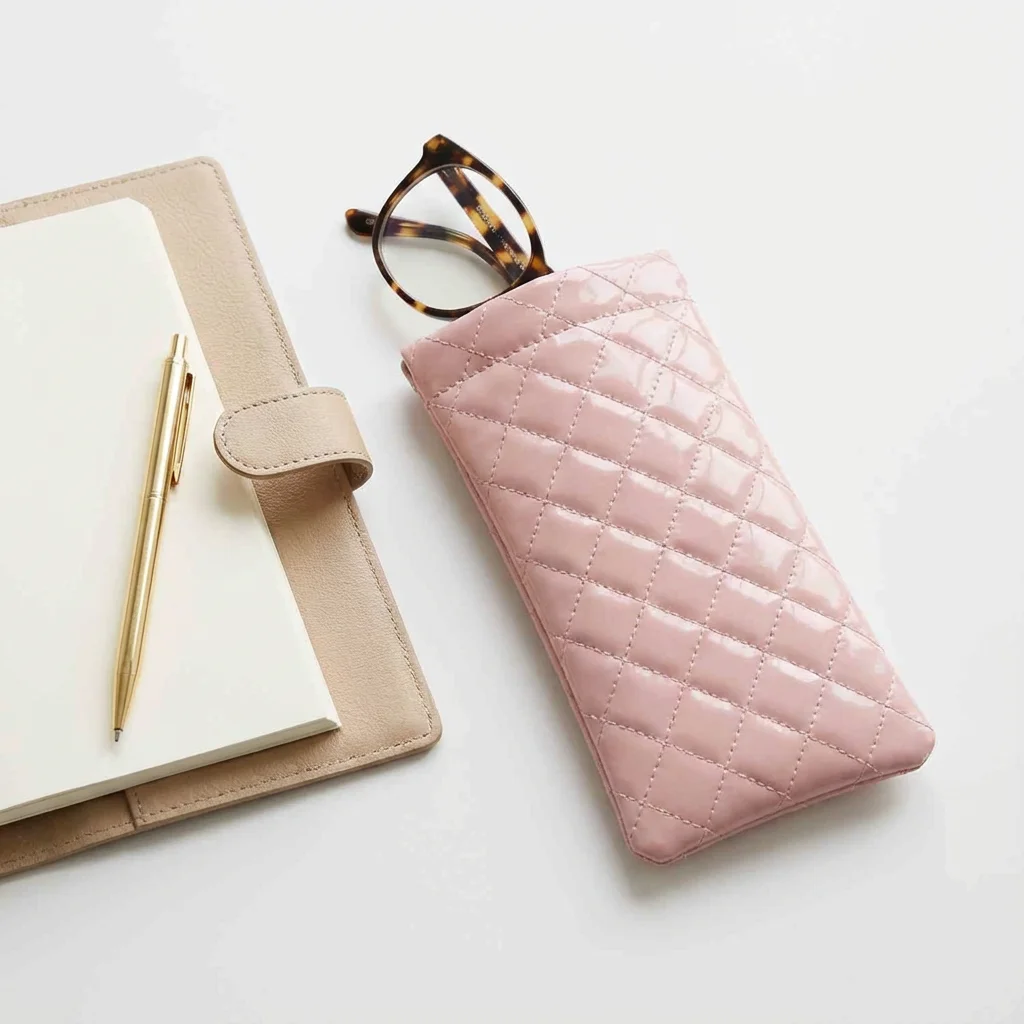 

Простой портативный чехол для очков для женщин, устойчивый к царапинам. 18x9x1 см, помещается в сумку, защищает объективы