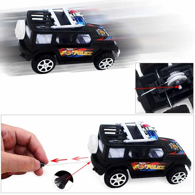 1pcs Children Educational Toys Boys Toy Car Simulation Pull Line Buggy Inertia Buggy Toy Baby Small Car Small Toy Car Model