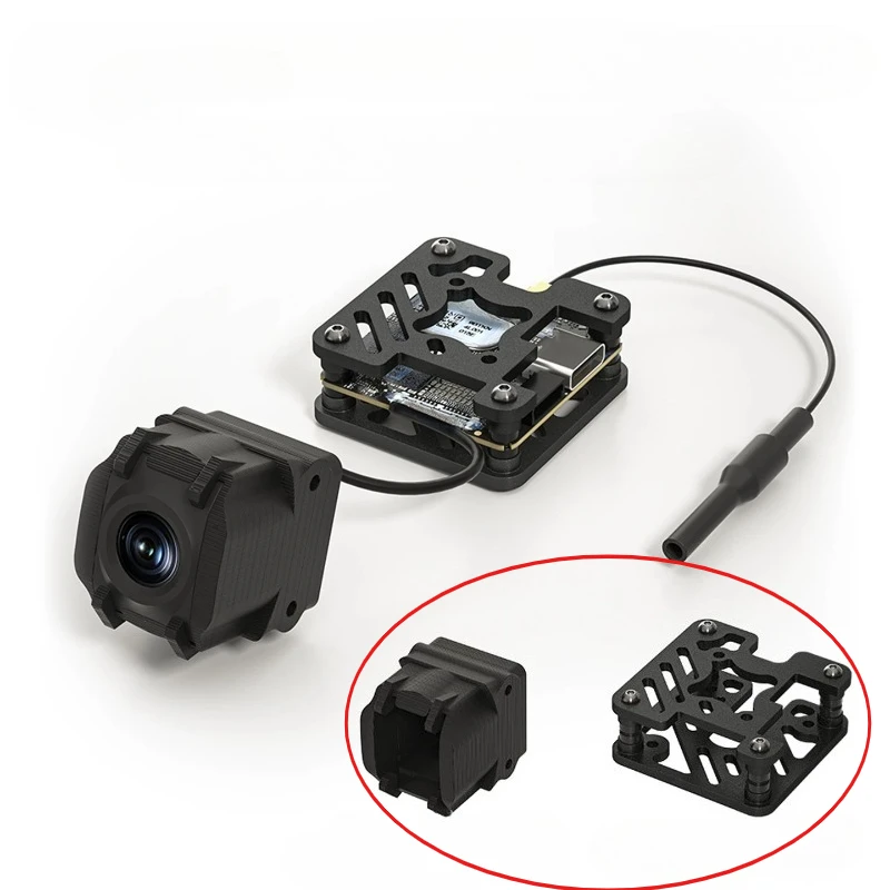 For DJI O4 Lite Air Unit Case Lens Protective Cover Digital Image Transmission Heat Dissipation Shell Modified Part for RC Drone