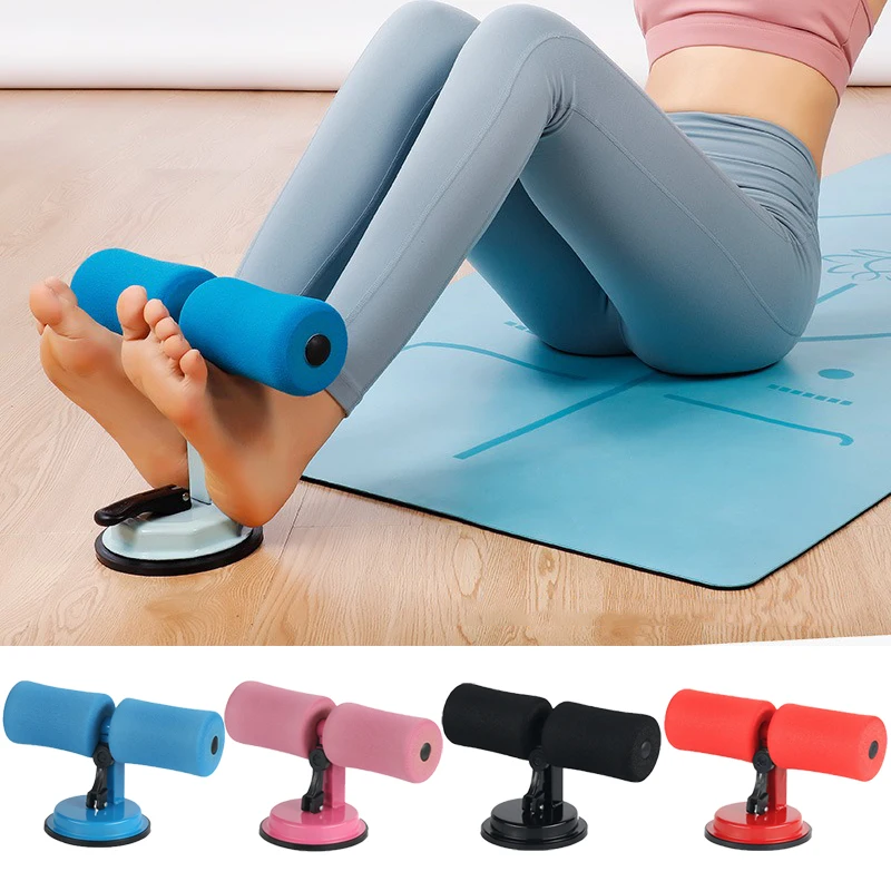 

Portable Abdominal Sit Up Assistant Suction Cups Ankle Support Fitness Abdominal Exercise Weight Loss Home Gym Practice Gear