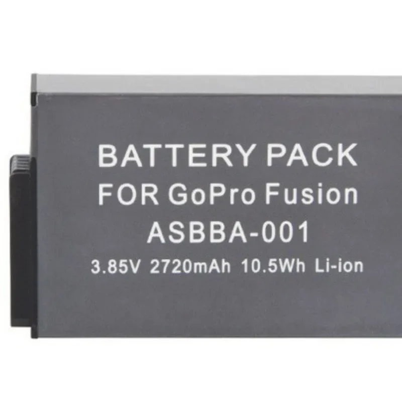 【Fast Delivery】2720mAh Battery for GoPro Fusion Camera Replacement for ASBBA-001 360 VR Spherical Video Recording Power Sports C