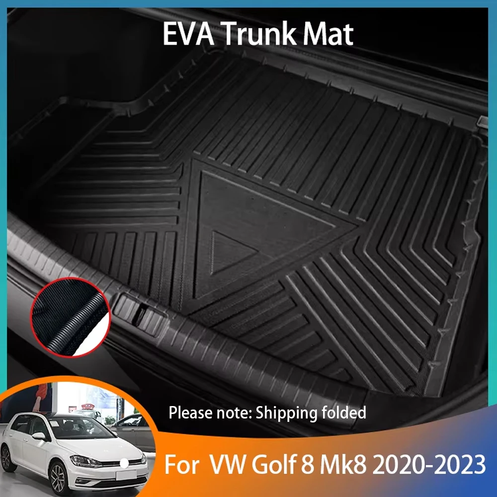 Аксессуары для Volkswagen VW Golf 8 Mk8, 2020, 2021, 2022, 2023, товары для автомобилей, подкладка для лотка, подкладка для груза, багажника, адаптированные, защита от царапин