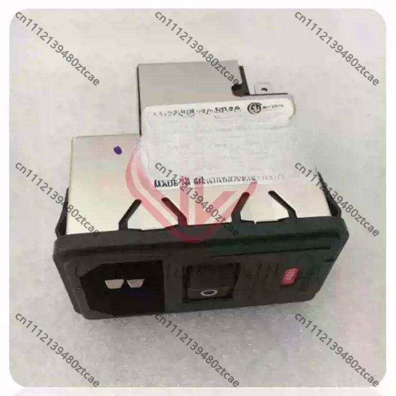 10A Snap-in EMI Filter Module PS0SXSSXB, Faston Terminal Power Noise Suppression Unit With Built-in Switch & Fuse Holder For AC
